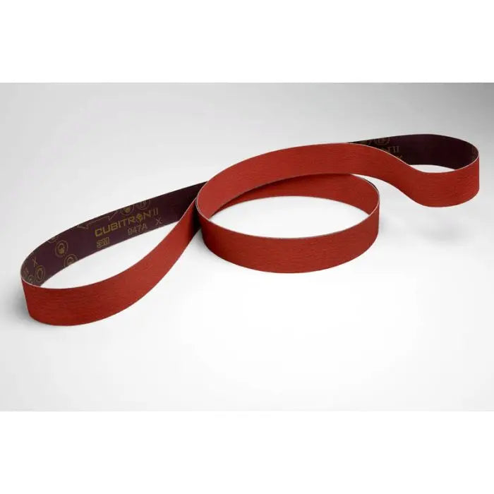 3M™ Cubitron™ ll Cloth Belt 947A, 1 in x 30 in, 120+ X-weight, 50 per inner 200 per case