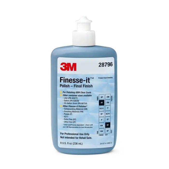 3M™ Finesse-it™ Polish - Final Finish, 28796, 8 oz, 4 per case