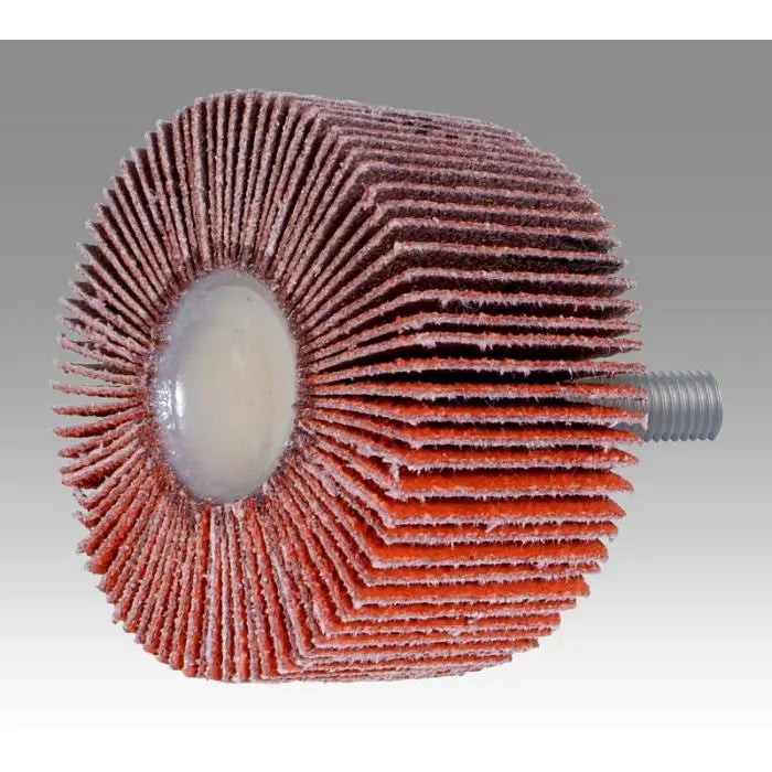 3M™ Flap Wheel 747D, T84, 2 in x 1 in x 1/4-20 EXT, 60 X-weight, 10 per case