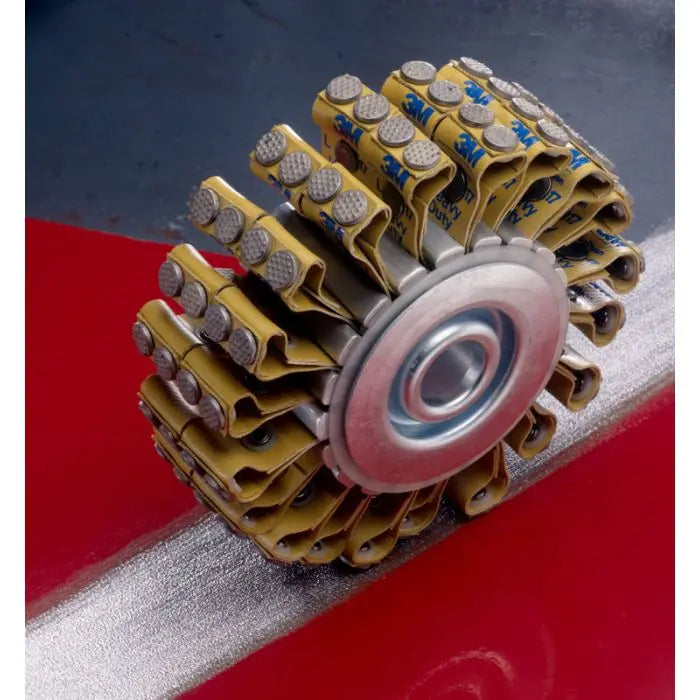 3M™ Heavy Duty Roto Peen Flap Assembly, 2 in x 2 1/8 in C, 10 per case