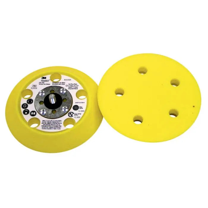 3M™ Hookit™ D/F Disc Pad 82659, 5 in x 3/4 in 5/16-24 External 5 Holes, 10 per case