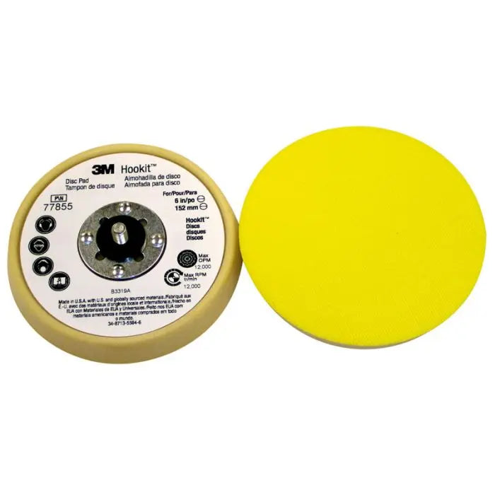 3M™ Hookit™ Low Profile Finishing Disc Pad 77855, 5 in x 11/16 in 5/16-24 External, 10 per case