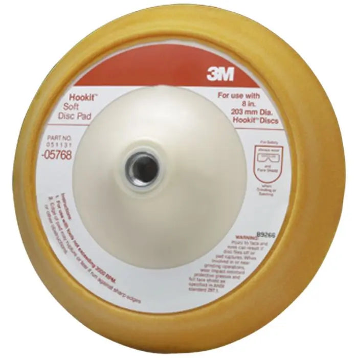 3M™ Hookit™ Soft Disc Pad, 05768, 8 inch, 1 per case