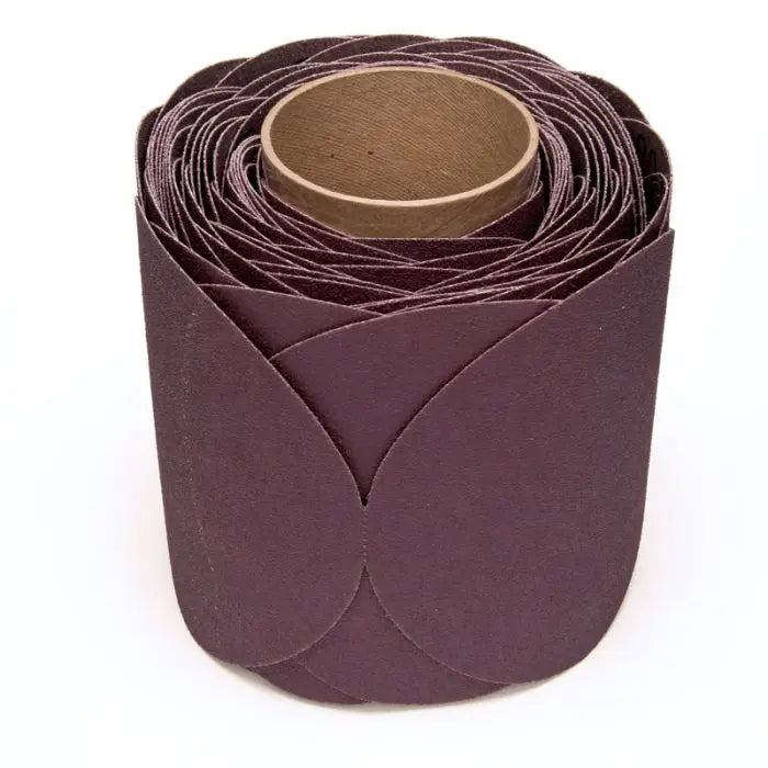 3M™ Stikit™ Cloth Disc Roll 341D, 6 in x NH, 80 X-weight, 100 discs per roll, 4 rolls per case