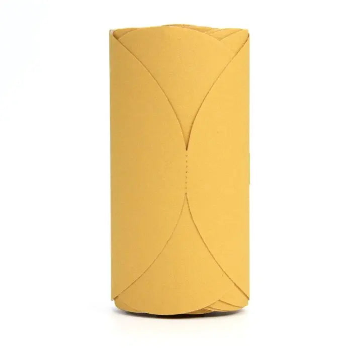 3M™ Stikit™ Gold Film Disc Roll, 01331, 6 in, P120 grade, 75 discs per roll, 6 rolls per case