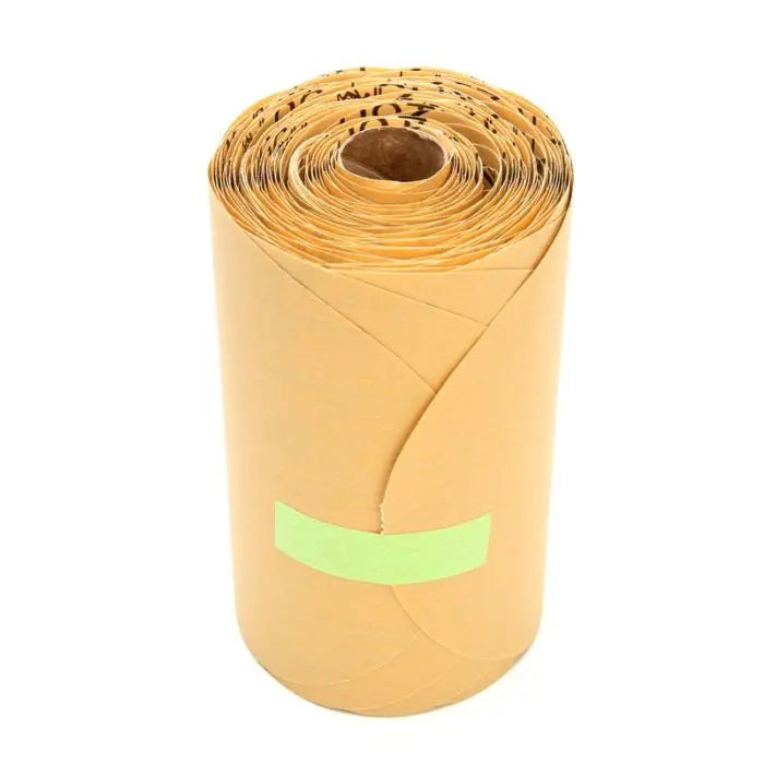3M™ Stikit™ Gold Paper Disc Roll 216U, 6 in x NH P400 A-weight, 175 discs per roll 6 rolls per case