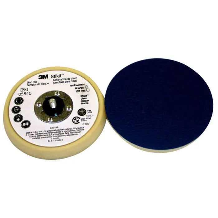 3M™ Stikit™ Low Profile Finishing Disc Pad 05545, 5 in x 11/16 in 5/16-24 External, 10 per case