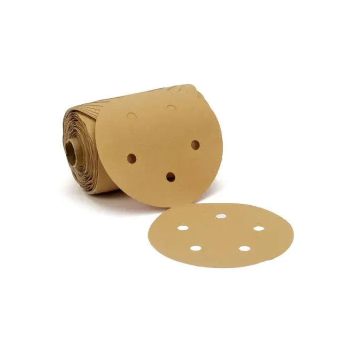 3M™ Stikit™ Paper Disc Roll 236U, 5 in x NH 5 Hole, P180 C-weight, D/F, Die 500FH, 100 discs per roll 4 rolls per case