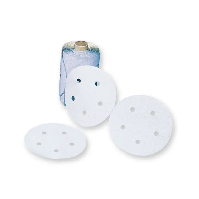 3M™ Stikit™ Paper Disc Roll 426U, 5 in x NH, 5 Hole, 150 A-weight, D/F, Die 500FH, 125 discss per roll 6 rolls per case