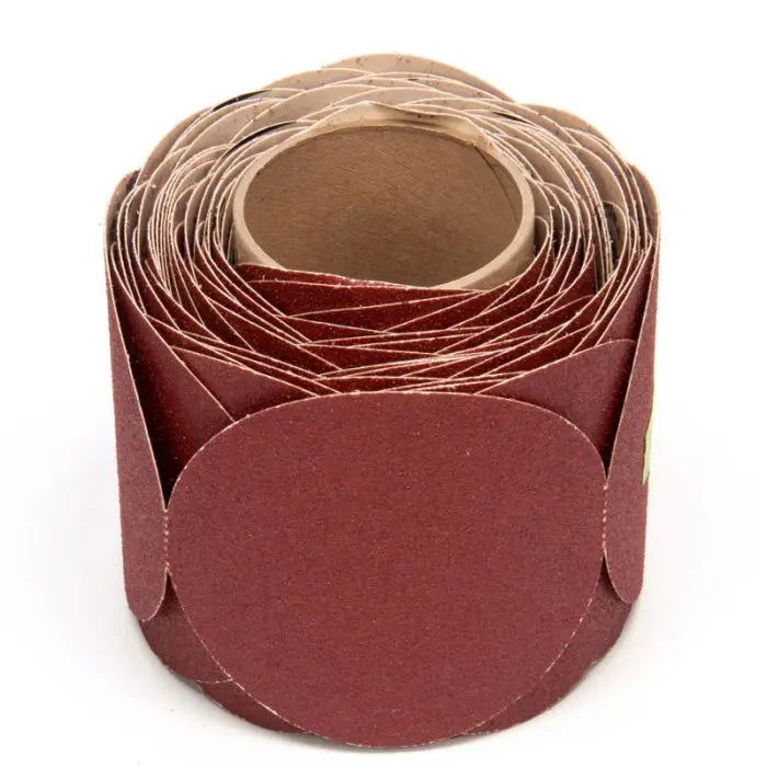 3M™ Stikit™ Paper Disc Roll 763U, 5 in x NH 80 F-weight, 100 discs per roll 4 rolls per case