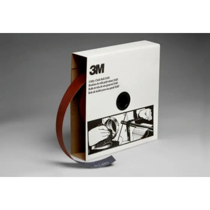 3M™ Utility Cloth Roll 314D, 1-1/2 in x 50 yd P400 J-weight, 5 per case