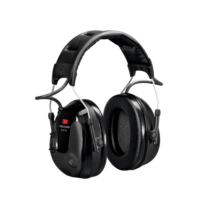 3M PELTOR MT13H220A ProTac III Slim Headset, Headband Model, Black, Case of 10