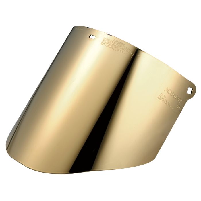 3M™ Total Performance Gold-Coated Polycarbonate Dark Green Faceshield Window WCP96CG 82604-00000 10 EA/Case