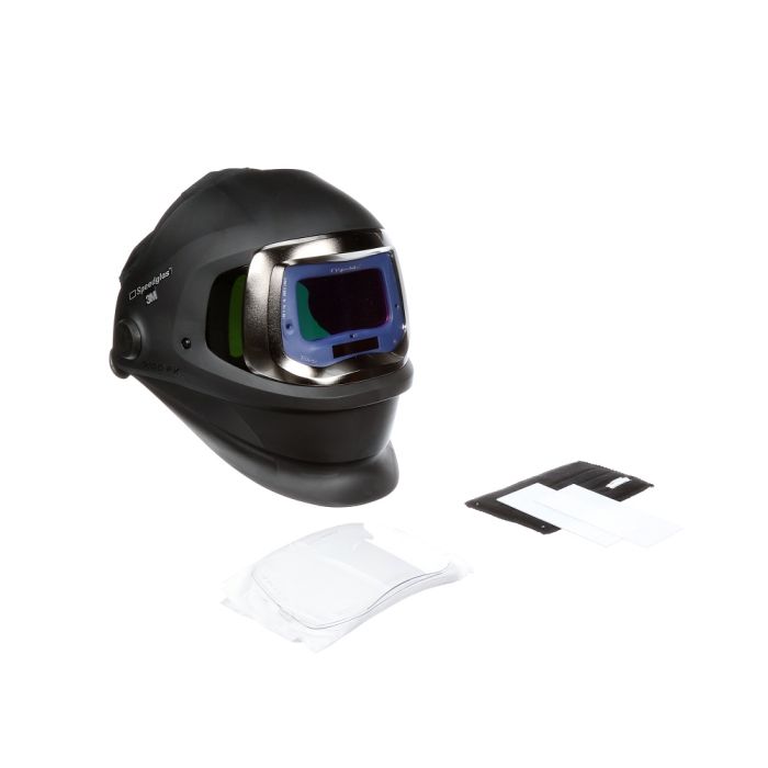 3M Speedglas 06-0600-20SW Welding Helmet 9100FX with 9100X ADF Shades 5, 8-13, Black, One Size, 1 Each