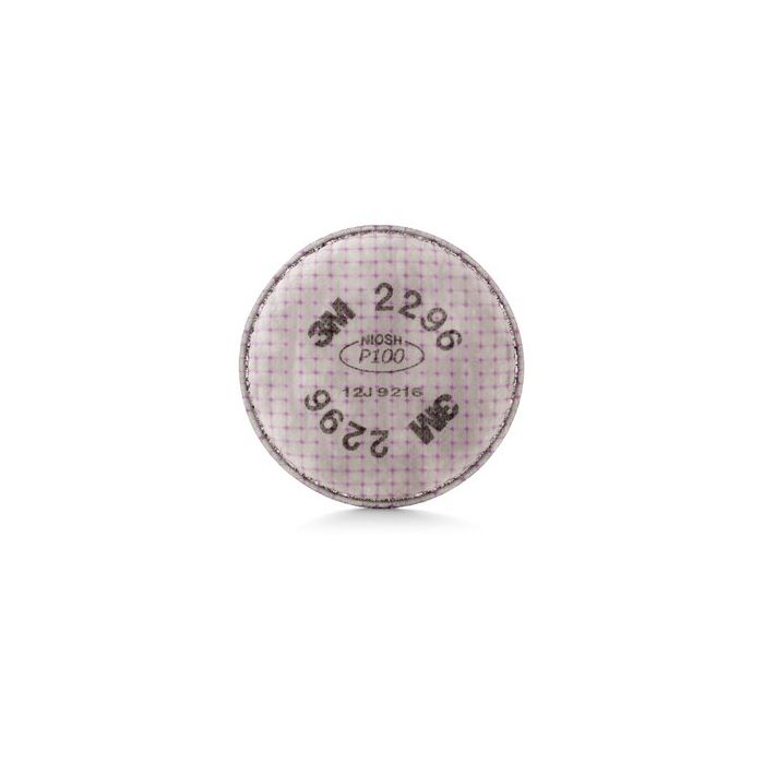 3M™ Advanced Particulate Filter 2296, P100, with Nuisance Level Acid Gas Relief (1 Pair)