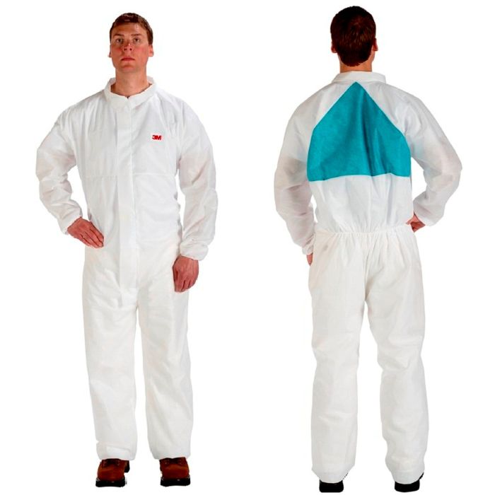 3M Disposable Protective Coverall Safety Work Wear 4520CS-BLK-3XL 25 EA/Case