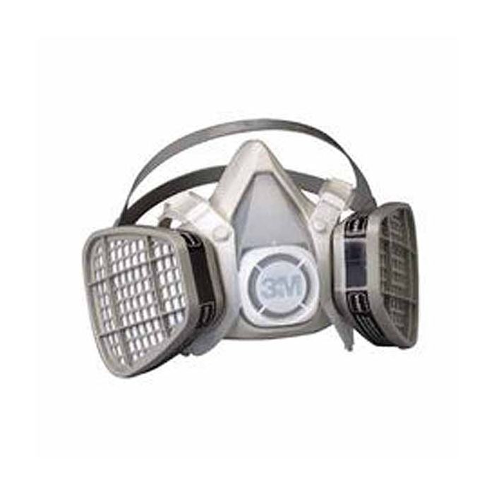 3M™ Half Facepiece Disposable Respirator Assembly 5303, Organic Vapor/Acid Gas, Large