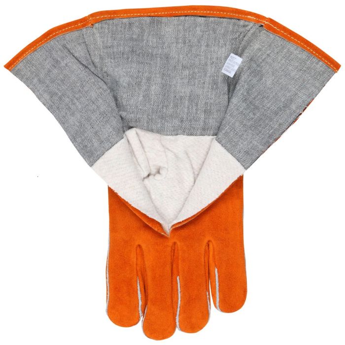 MCR Safety 4320 Premium Select Shoulder Leather Welding Work Gloves, Russet, X-Large, Box of 12 Pairs