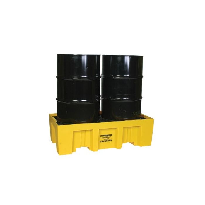 Two Drum Spill Containment Pallet