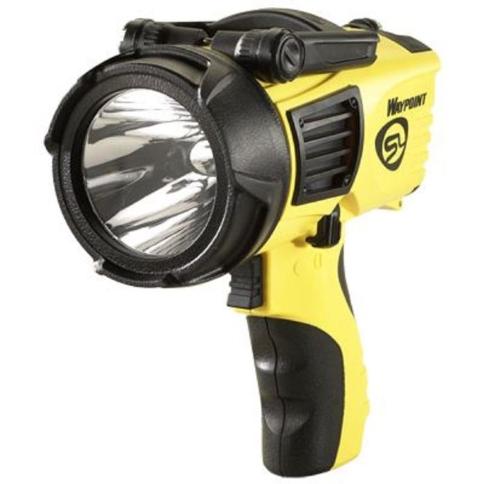 Streamlight Waypoint 44900 Pistol Grip LED Spotlight For Long Distance Illumination, Yellow, One Size, 1 Box Each