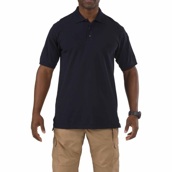 5.11 Tactical 41060 Professional Polo, Tall Fit, Dark Navy, 1 Each