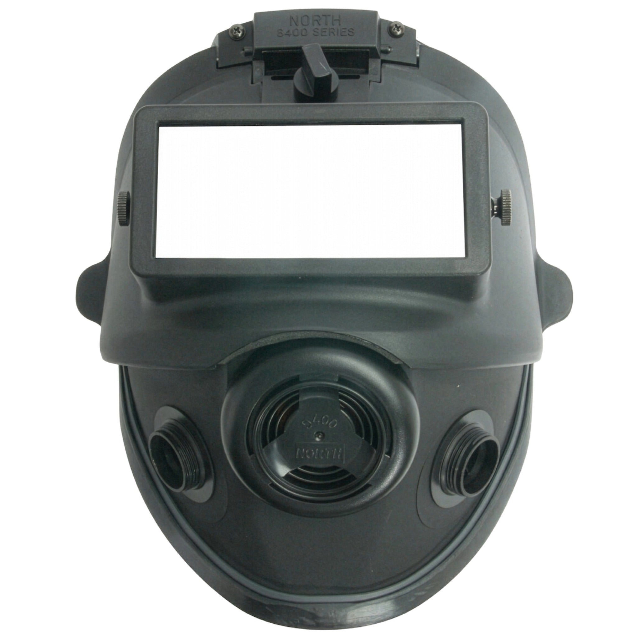 Honeywell 54001 Full Face Air Purifying Respirator With 4-Point Head Strap-Front_IMage