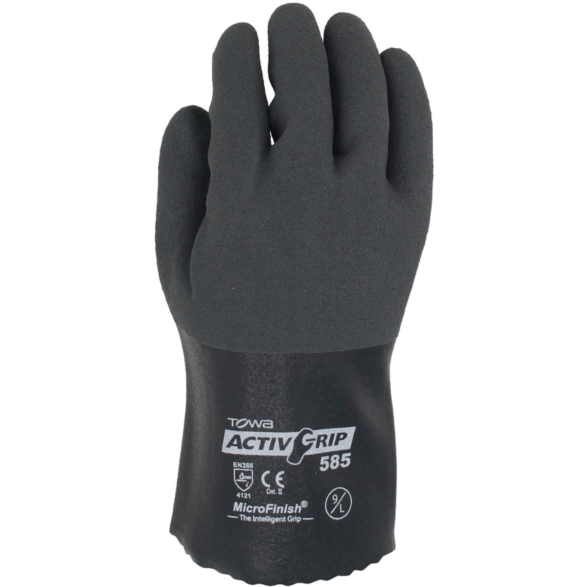 PIP ActivGrip 56-AG585 10 Inch Nitrile Coated Glove_Back_Image