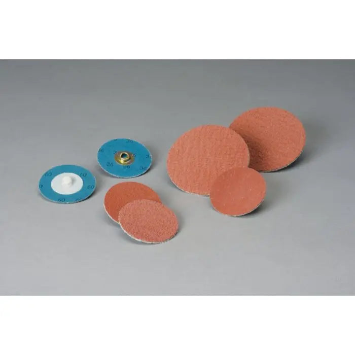 Standard Abrasives™ Quick Change TR Ceramic Pro 2 Ply Disc 597513, 3 in 40, 50 per inner 200 per case