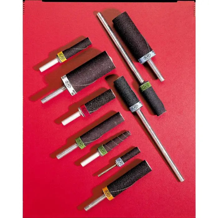 Standard Abrasives™ A/O R6 Straight Precision Cartridge Roll 726003, 3/8 in x 1-3/4 in x 1/4 in 80, 25 per inner 250 per case