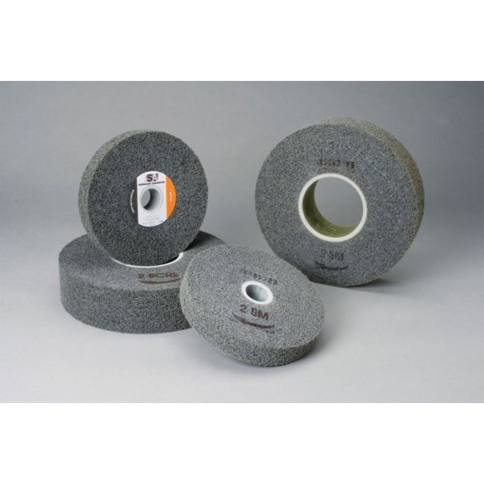 Standard Abrasives™ Multi-Finish Wheel 850307, 6 in x 3 in x 1 in 2S CRS, 1 per case