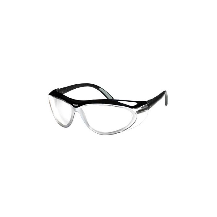 Jackson Safety Envision Safety Glasses with Black Frame and Clear Anti-Fog Lens, Box of 12