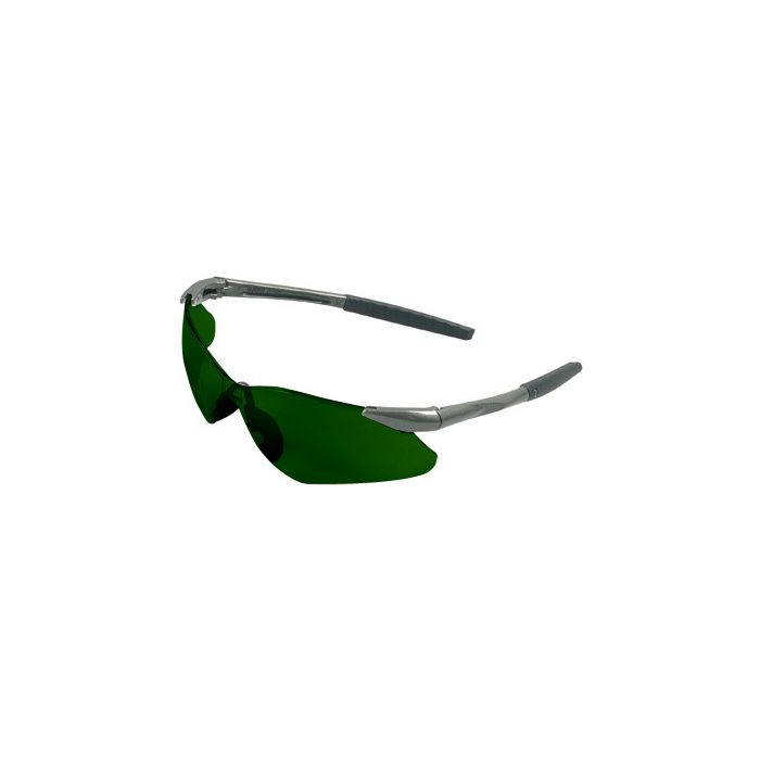 Jackson Safety Nemesis VL Safety Glasses with IR 5.0 Lens, Green, Box of 12