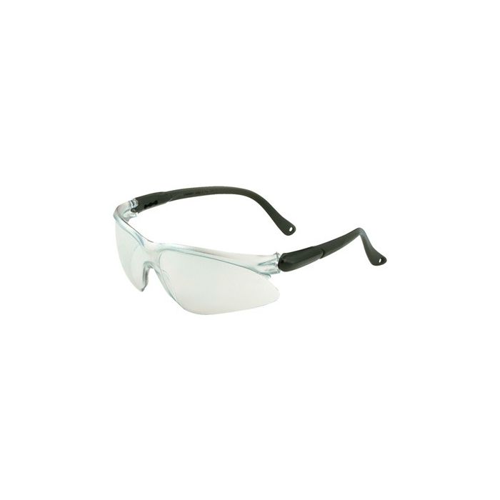 Jackson Safety Visio Safety Glasses with Black Temple and Indoor/Outdoor Mirror Lens, Box of 12