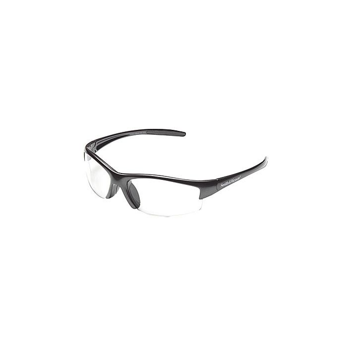 Equalizer Safety Glasses with Gun Metal Frame and Anti-Fog Clear Lens, Box of 12