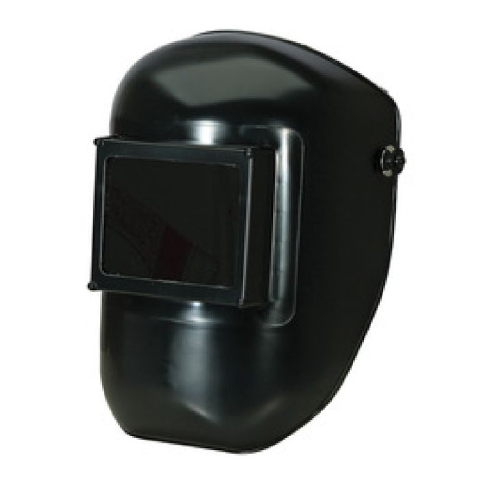 Honeywell Tigerhood 5990BK Classic Noryl Thermoplastic Fixed Front Welding Helmet with Shade 10 Lens, Black, 4 ½” x 5 ¼”, 1 Each
