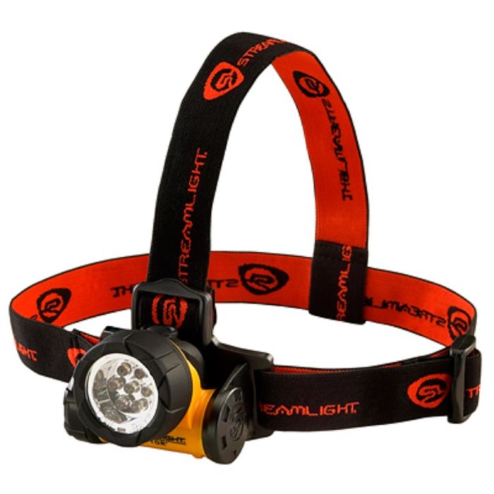 Streamlight Septor 61052 Impact And Water Resistant LED Headlamp, Yellow, One Size, 1 Each