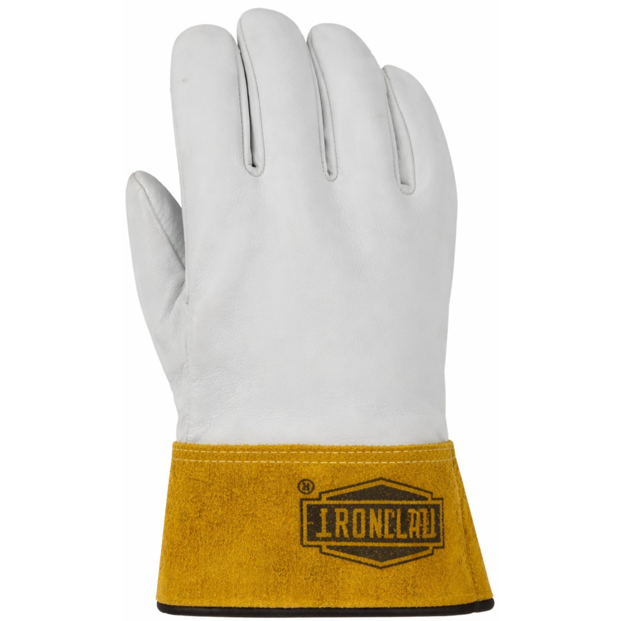 PIP Ironcat 6140 Premium Top Grain Kidskin Leather TIG Welders Glove with Kevlar Stitching-Back_Image