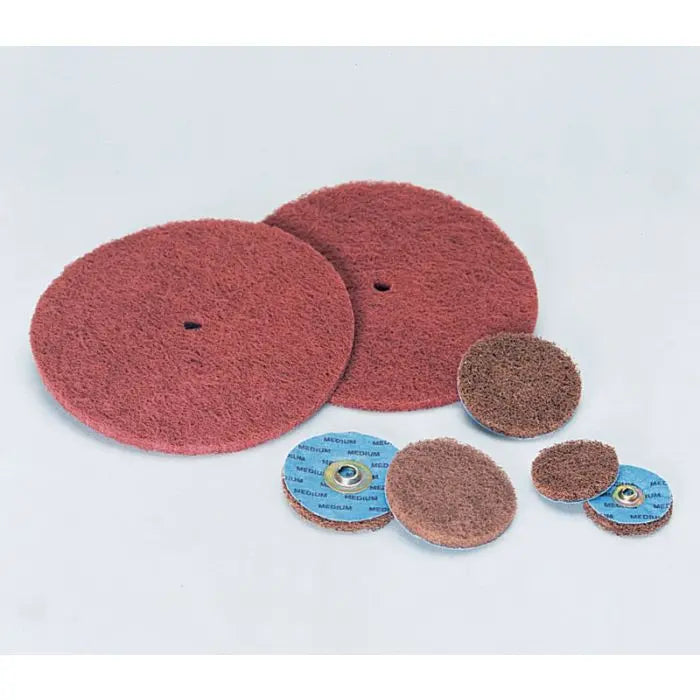 Standard Abrasives™ Buff and Blend GP Disc 840710, 6 in x 1/2 in A MED, 10 per case