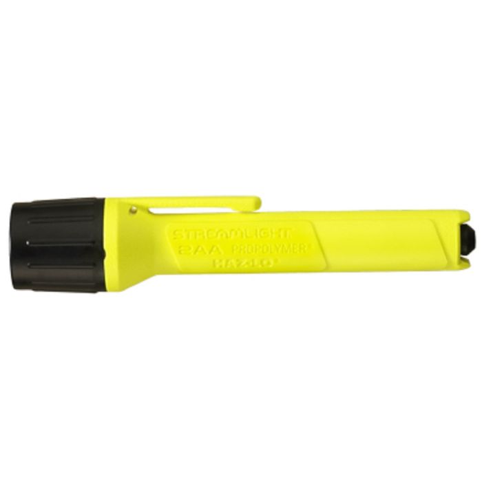 Streamlight 2AA ProPolymer HAZ-LO 67101 Flashlight, Yellow, One Size, 1 Each