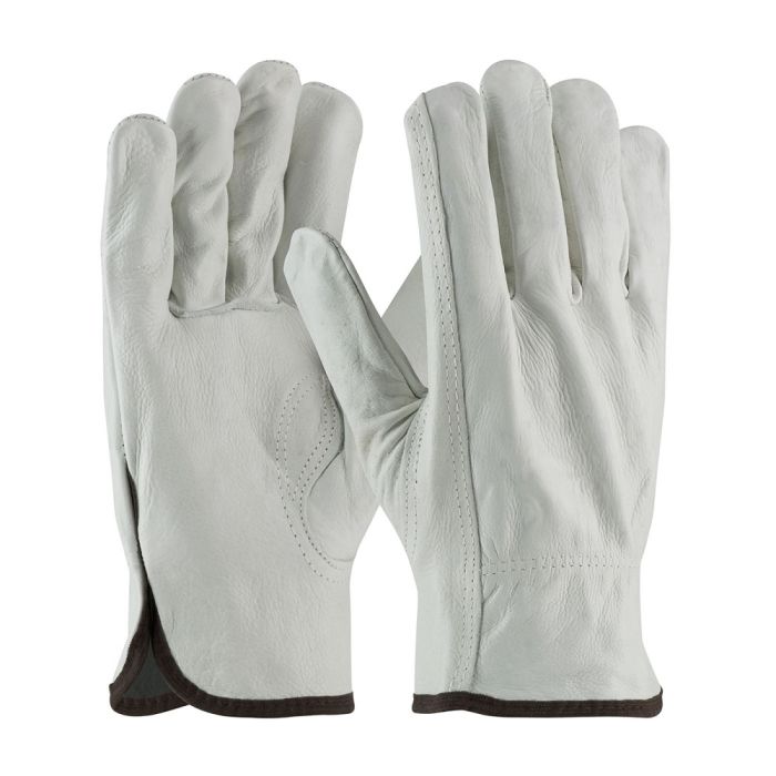 PIP 68-163 Regular Grade Top Grain Leather Driver's Glove - Keystone Thumb, Case of 120 Pairs