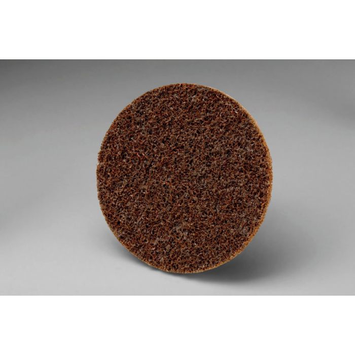 Scotch-Brite™ Roloc™ Surface Conditioning Disc, TR, 3 in x NH A MED, 25 per inner, 100 per case