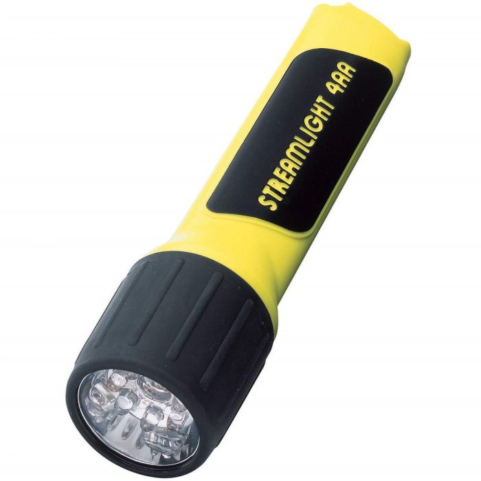 Streamlight 4AA LED 68201 ProPolymer Flashlight, Yellow, One Size, 1 Each