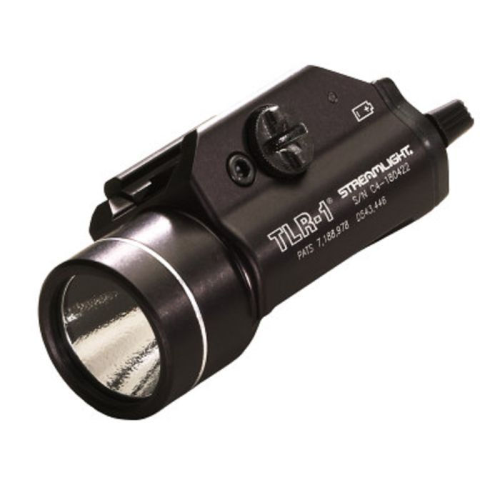 Streamlight TLR-1 69110 Rail Mounted Tactical Gun Light, Black, One Size, 1 Each