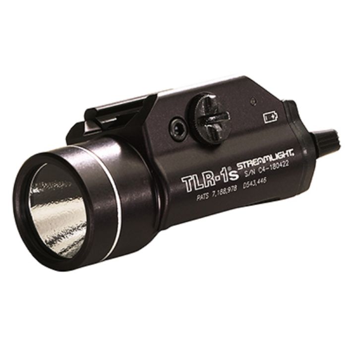 Streamlight TLR-1s 69210 Strobing Rail Mounted Tactical Light, Black, One Size, 1 Each