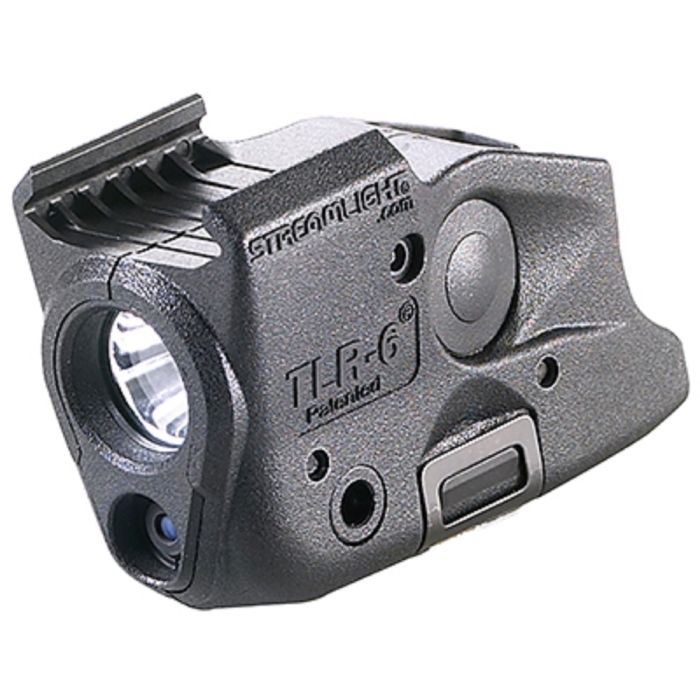 Streamlight TLR-6 69287 Tactical Weapon Light With Red Aiming Laser, Black, One Size, 1 Each