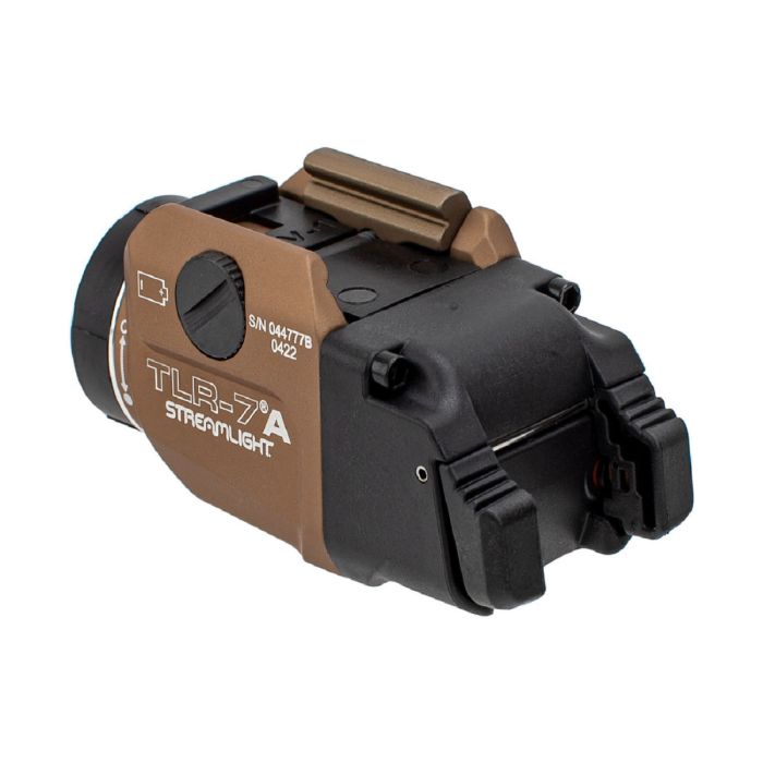 Streamlight TLR-7A 69429 Flex Tactical Weapon Light With Rear Switch Options, Flat Dark Earth, One Size, 1 Each