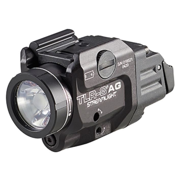 Streamlight TLR-8 A G 69434 Tactical Weapon Light With Green Laser And Rear Switch Options, Black, One Size, 1 Box Each