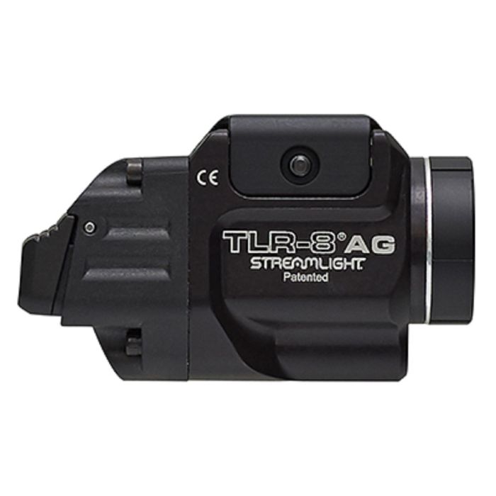 Streamlight TLR-8 A G 69434 Tactical Weapon Light With Green Laser And Rear Switch Options, Black, One Size, 1 Box Each