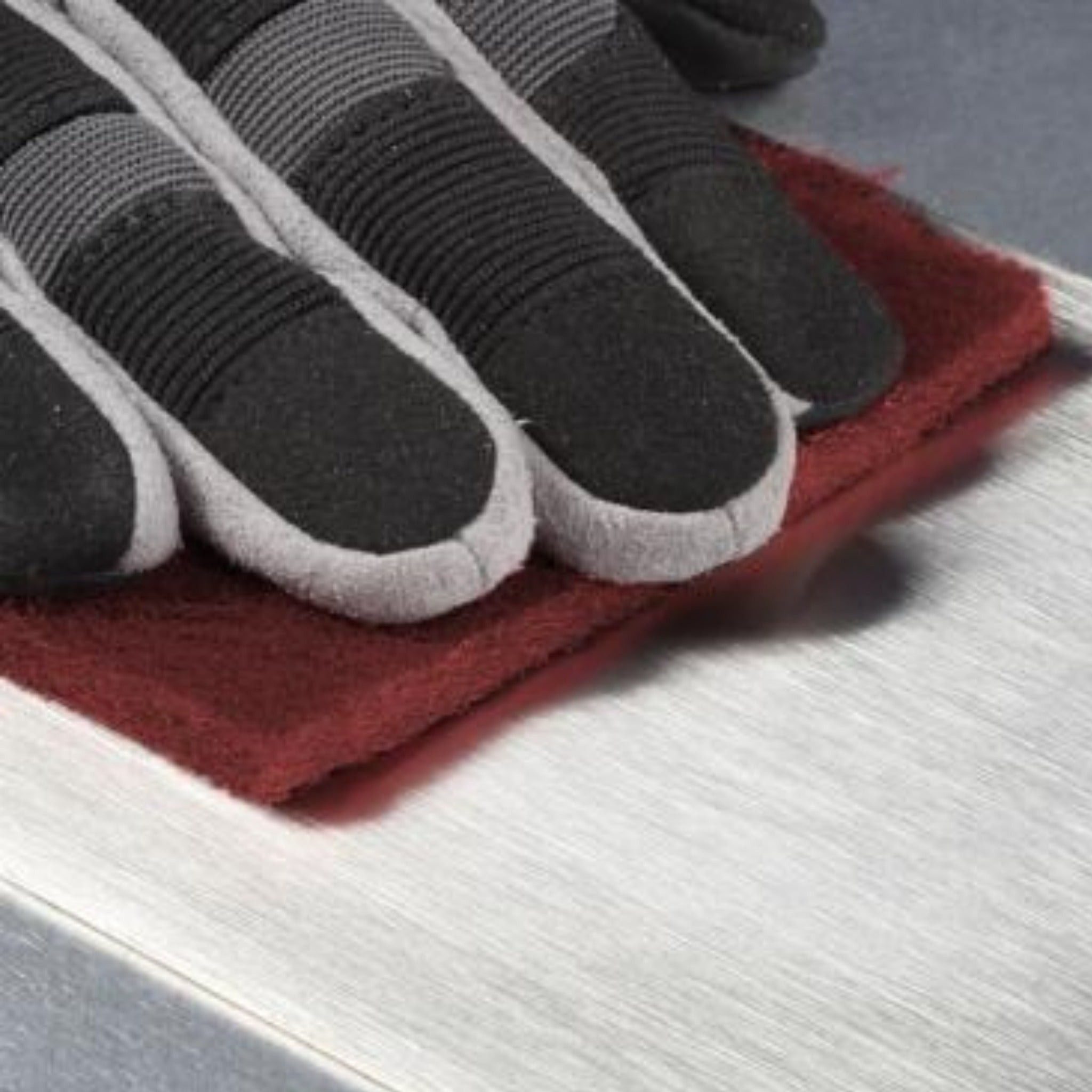 3M Scotch-Brite 7000000728/7447 Hand Pad , HP-HP, Aluminum Oxide Very Fine, Maroon, 6 in x 9 in, Application