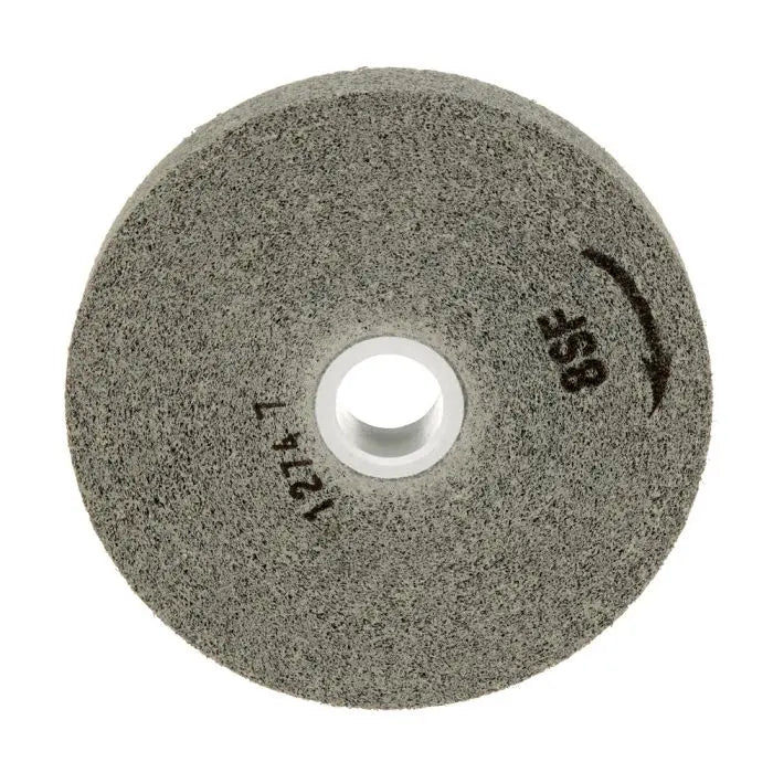 3M Standard Abrasives 7000046730 Deburring Wheel 85393, 8S Fin, Gray, 6 in x 1 in x 11 in, Case of 3